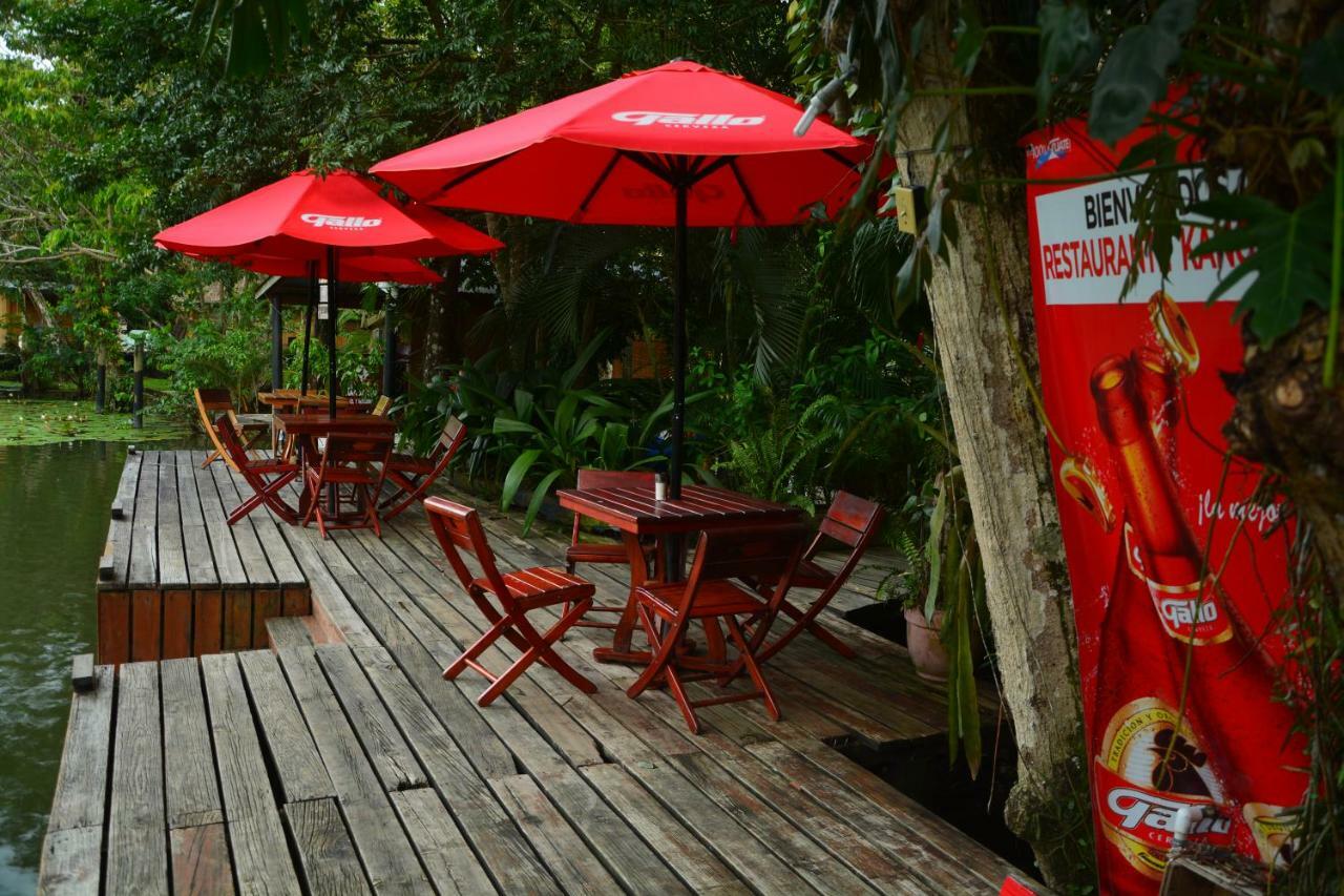 Hotel Kangaroo Y Restaurante Rio Dulce Town Exterior foto